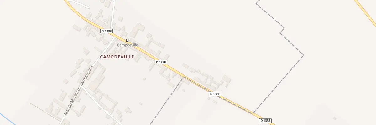 Plan du 17 Gr Grande Rue de Campdeville à Milly-sur-Thérain