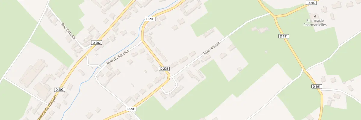 Plan du 5 Rue Neuve à Nielles-lès-Bléquin