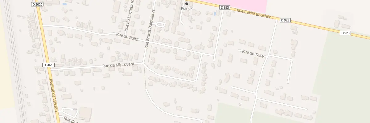 Plan du 24 Rue du Puits à Lamotte-Beuvron