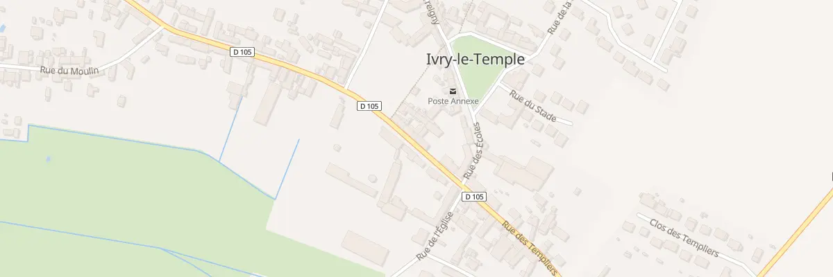 Plan du 36 Rue des Templiers à Ivry-le-Temple