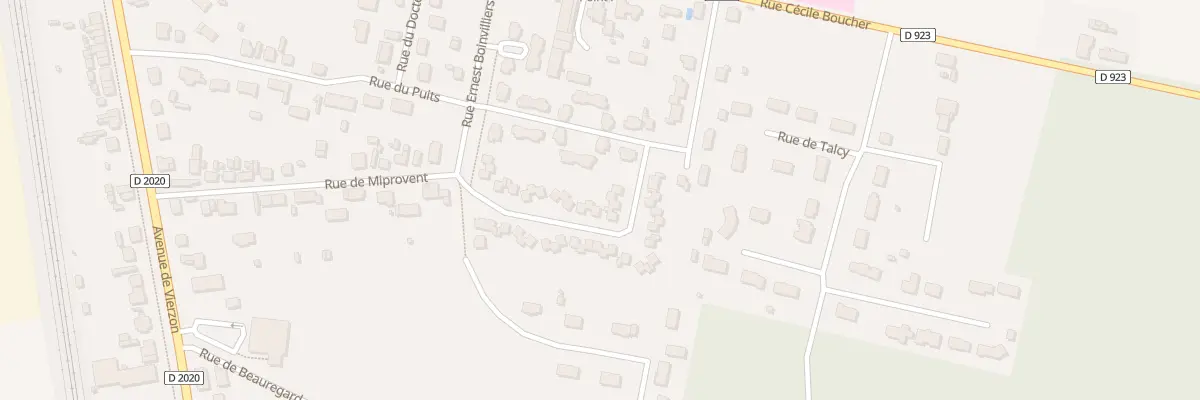 Plan du 29B Rue de Miprovent à Lamotte-Beuvron