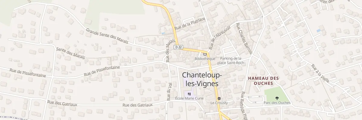 Plan du 4B Rue de Pissefontaine à Chanteloup-les-Vignes