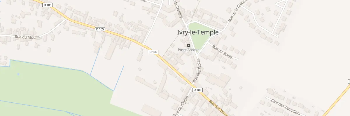 Plan du 38 Rue des Templiers à Ivry-le-Temple