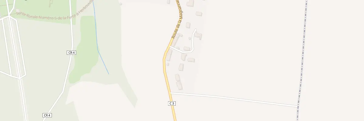Plan du 26 Rte de la Magnannerie à Choisel