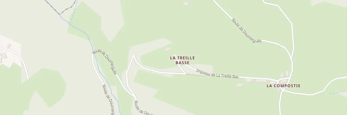 Plan du 5079 La Treille à Sainte-Colombe