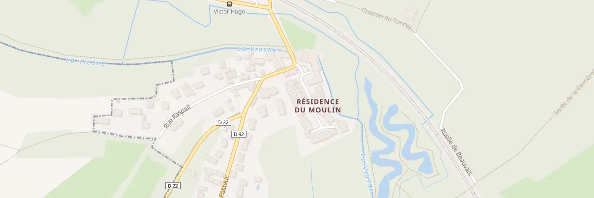 Plan du 33 All du Moulin à Boissy-l’Aillerie