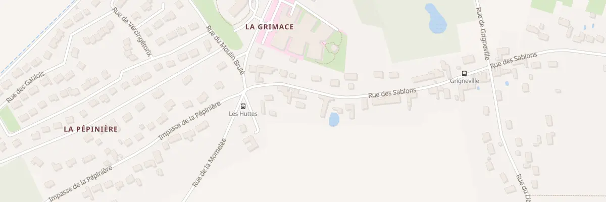 Plan du 75 Rue des Sablons à Chécy