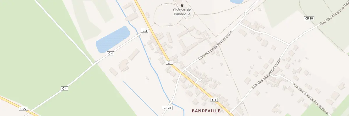 Plan du 40 Rue de Bandeville à Saint-Cyr-sous-Dourdan