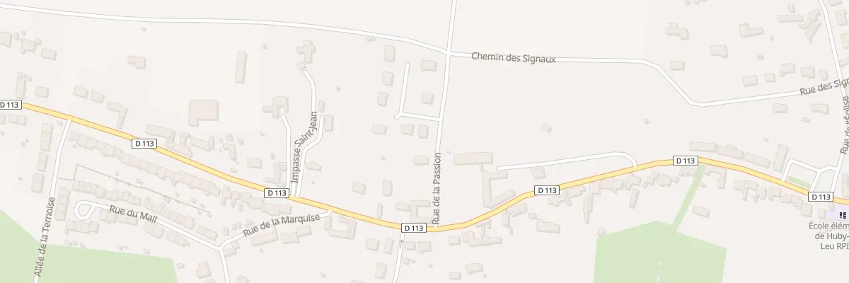 Plan du 5 Rue de la Passion à Hesdin-la-Forêt