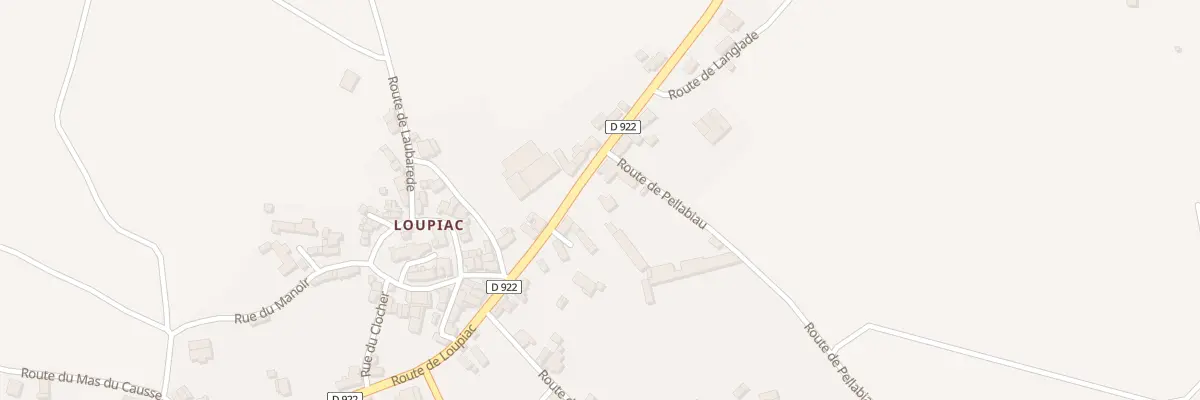 Plan du 5118 Loupiac à Causse-et-Diège