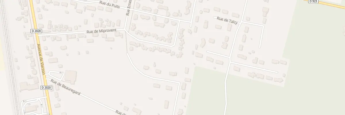 Plan du 36 Rue de Miprovent à Lamotte-Beuvron