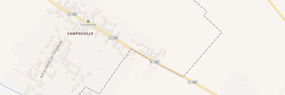 Plan du 19 Grande Rue de Campdeville à Milly-sur-Thérain