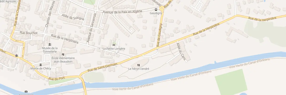 Plan du 43 Rue de la Herpinière à Chécy