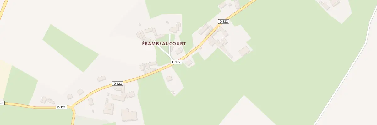 Plan du 29 Rue d’Erambeaucourt au Quesnoy-en-Artois