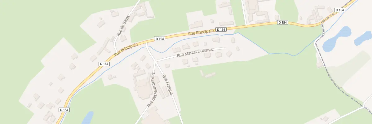 Plan du 6 Rue Marcel Duhanez à Wambercourt