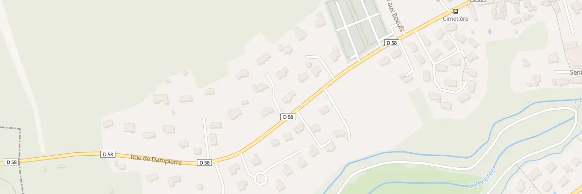 Plan du 70B Rue de Dampierre à Chevreuse