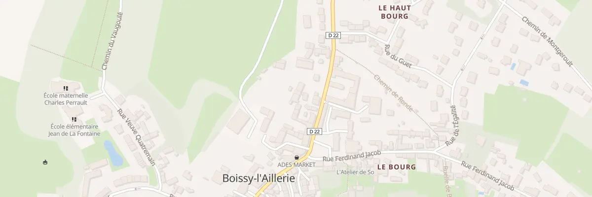 Plan du 35 Rue de la Republique à Boissy-l’Aillerie