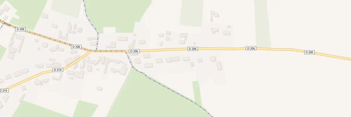 Plan du 10 Rue des Hortensias à Quercamps