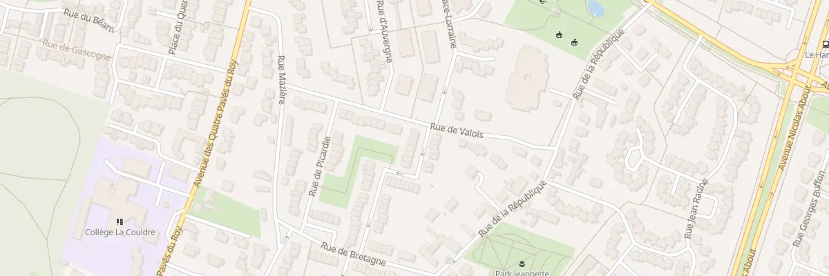 Plan du 45 Rue Alsace Lorraine à Montigny-le-Bretonneux