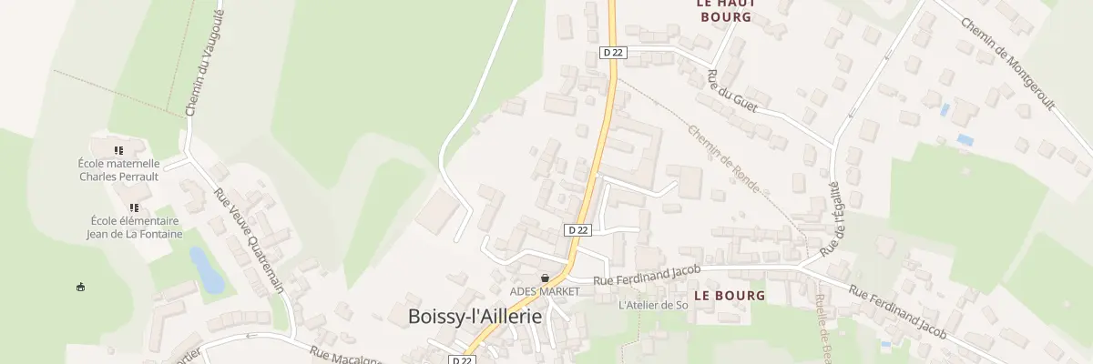 Plan du 31 Rue de la Republique à Boissy-l’Aillerie