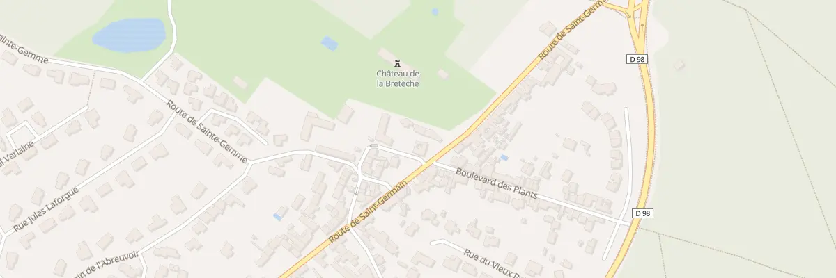 Plan du 15 Rue Lecoq à Saint-Nom-la-Bretèche