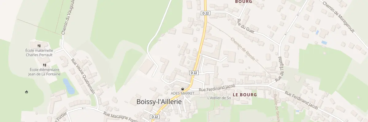 Plan du 29 Rue de la Republique à Boissy-l’Aillerie