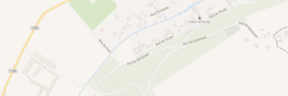 Plan du 31 Rue de l’Ecole à Pouilly