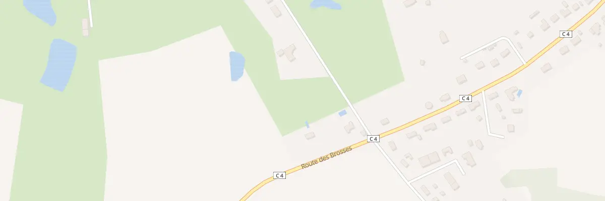 Plan du 40 Rte des Brosses à Theillay