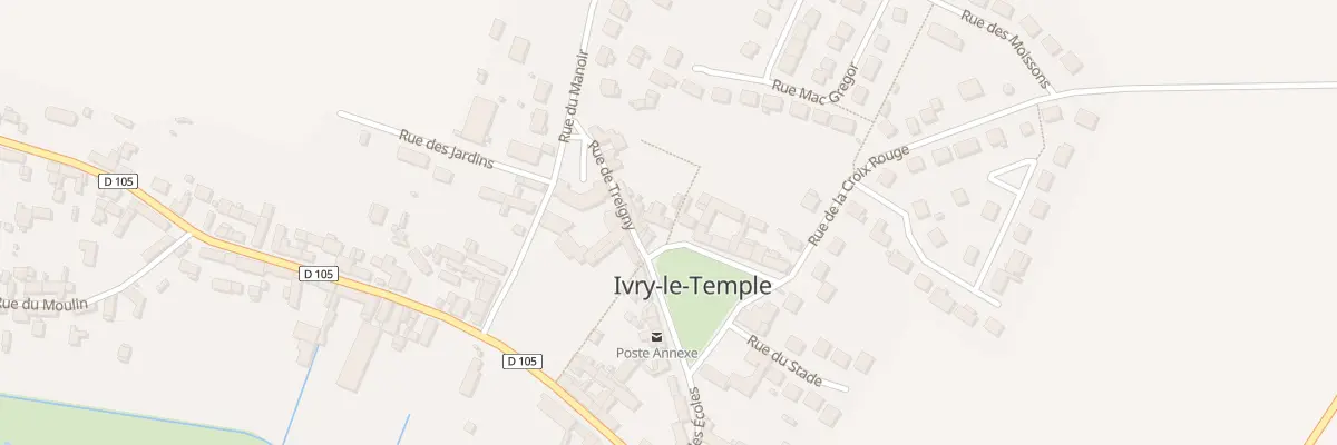 Plan du 11 Pl de la Mairie à Ivry-le-Temple