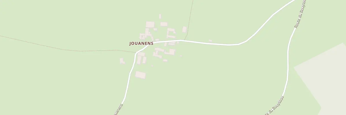 Plan du 1072 Rte de Jouanens à Saint-Christophe