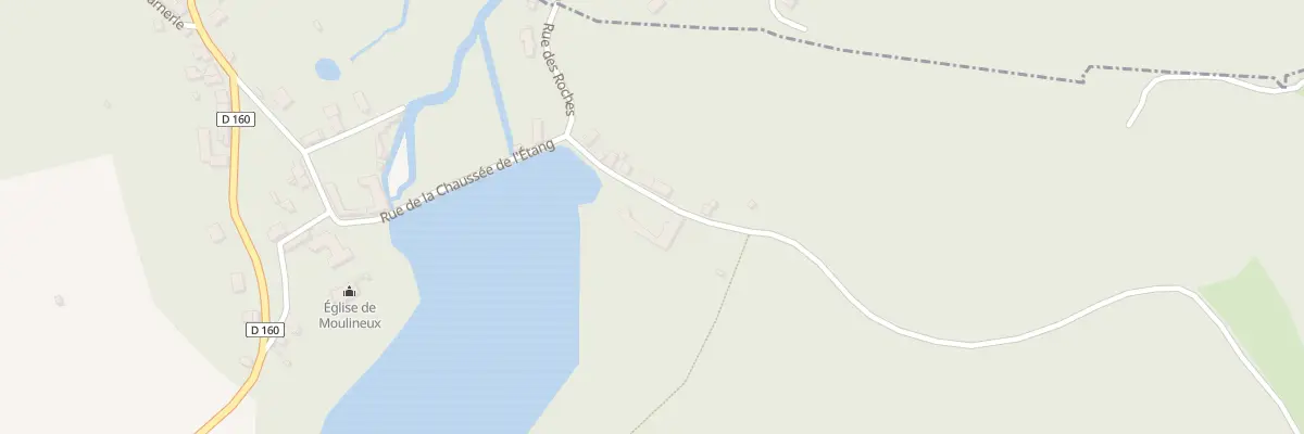 Plan du 12 Rue de la Chaussée de l’Etang à Chalou-Moulineux