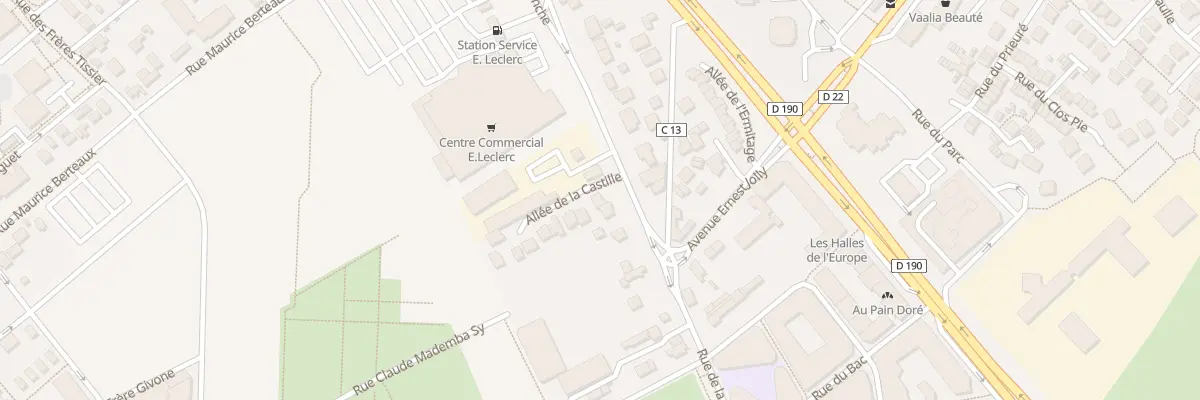 Plan du 675 Rue de la Reine Blanche à Carrières-sous-Poissy