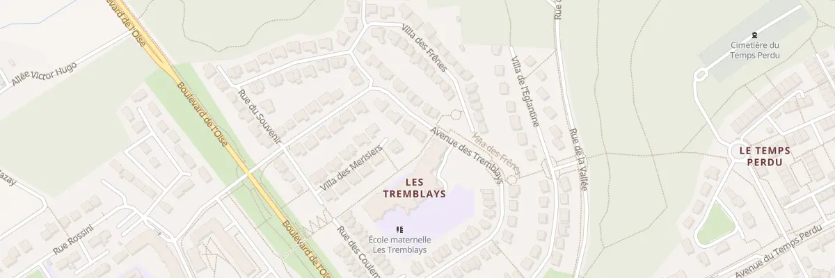 Plan du 35 Av des Tremblays à Jouy-le-Moutier
