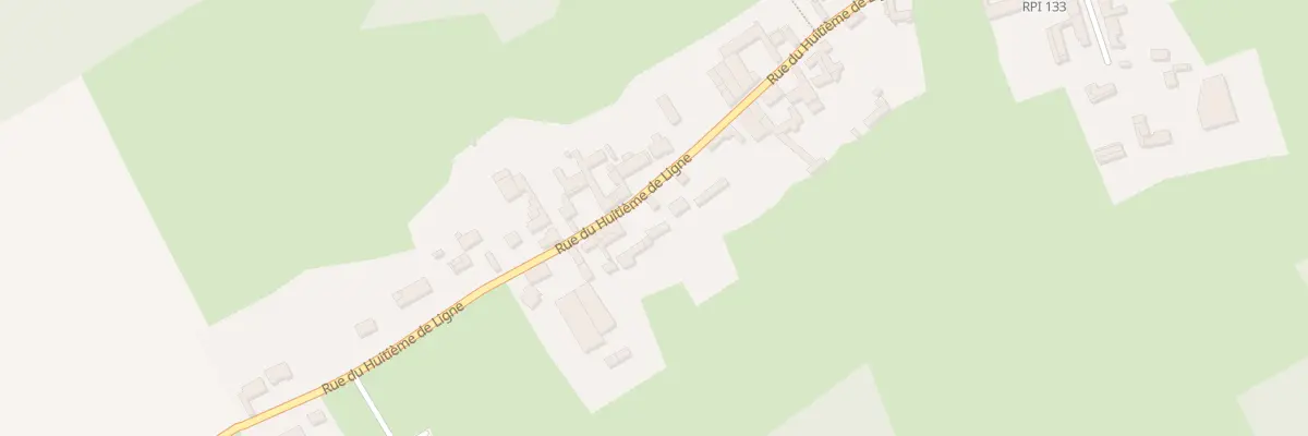 Plan du 20 Rue du Huitieme de Ligne à Bouvelinghem