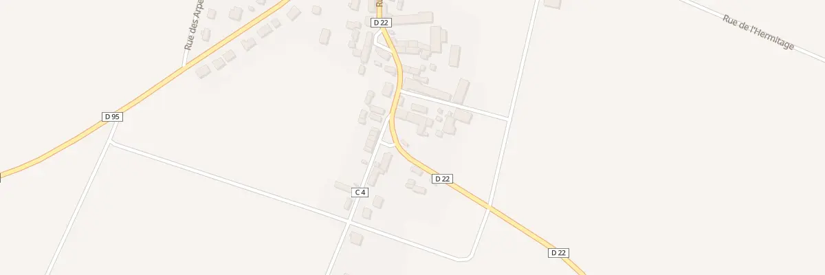 Plan du 27 Rue du Fort à Andonville