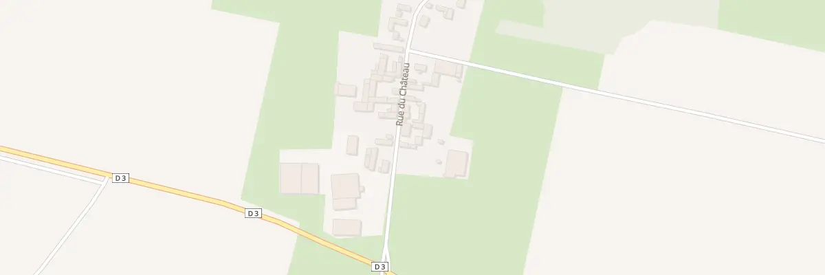Plan du 33 Rue du Chateau à Condé-Folie