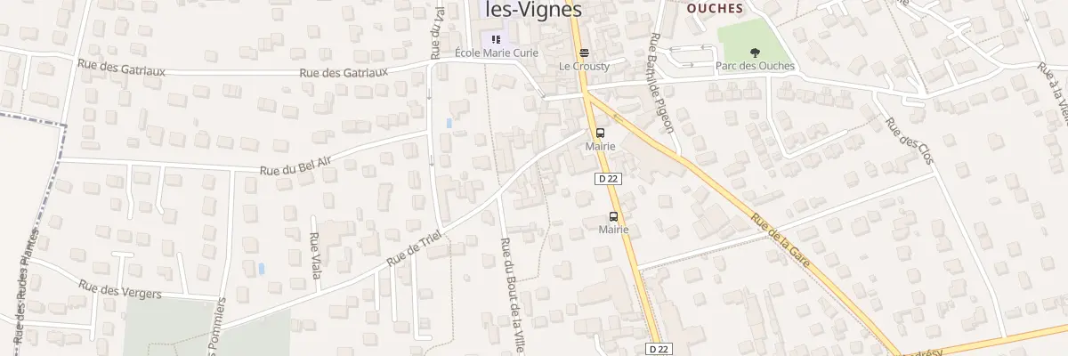 Plan du 3B Rue de Triel à Chanteloup-les-Vignes