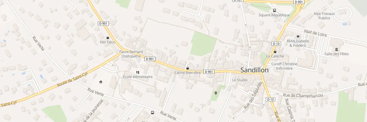 Plan du 192 Rte d’Orléans à Sandillon