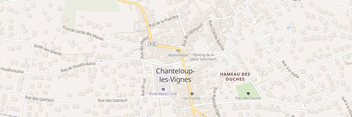 Plan du 2B Rue de Pissefontaine à Chanteloup-les-Vignes