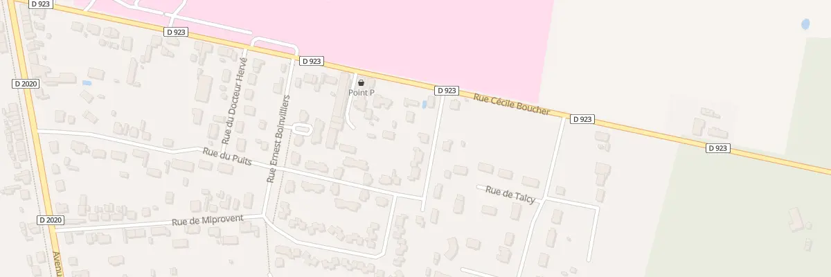 Plan du 39 Rue de Miprovent à Lamotte-Beuvron