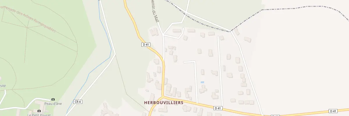 Plan du 8 Rte des Sablières à Choisel