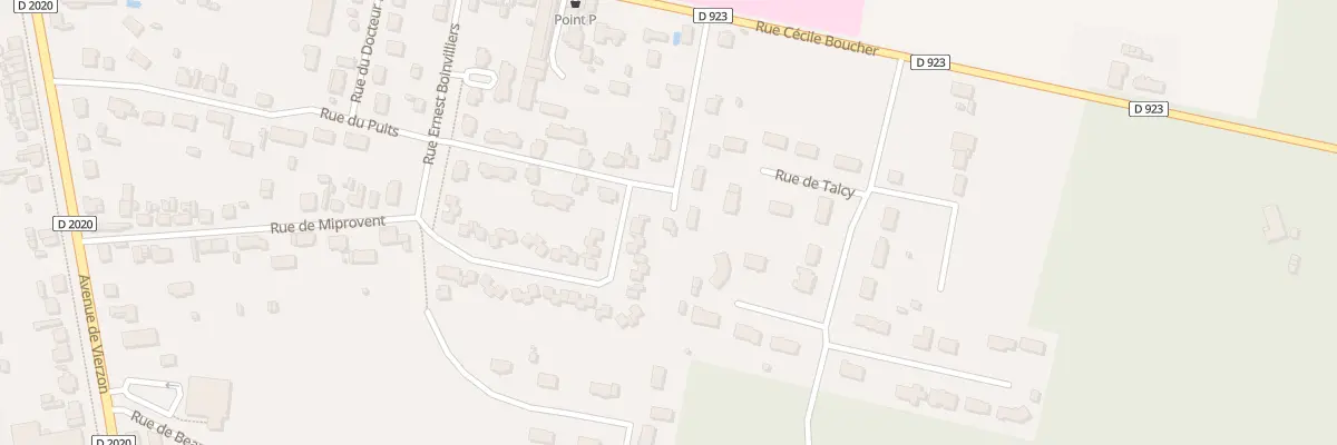 Plan du 44 Rue de Miprovent à Lamotte-Beuvron