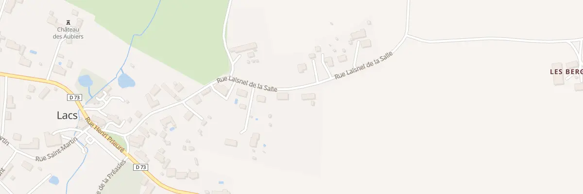 Plan du 30 Rue Laisnel de la Salle à Lacs