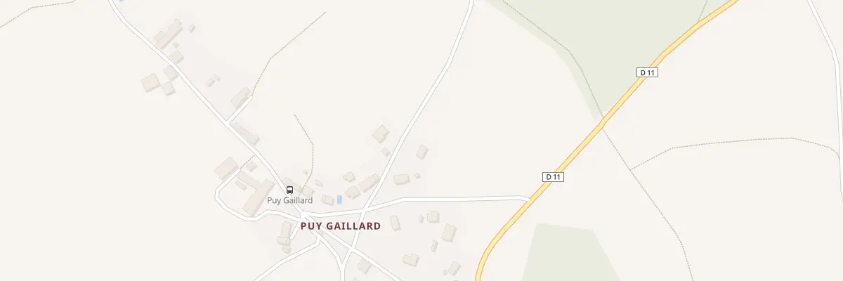 Plan du 12B Puy Gaillard à Ajain