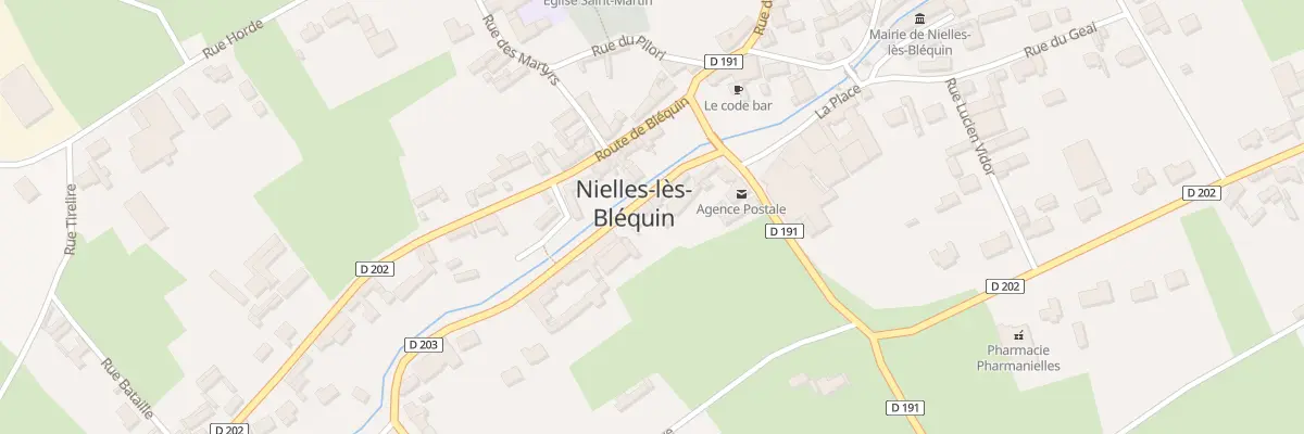 Plan du 3 Rte de Vaudringhem à Nielles-lès-Bléquin