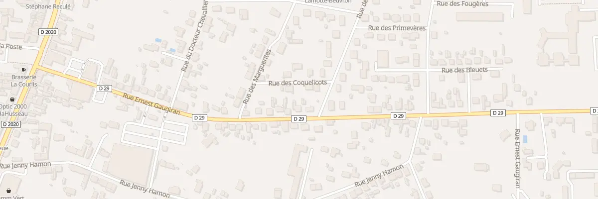 Plan du 41 Rue Ernest Gaugiran à Lamotte-Beuvron