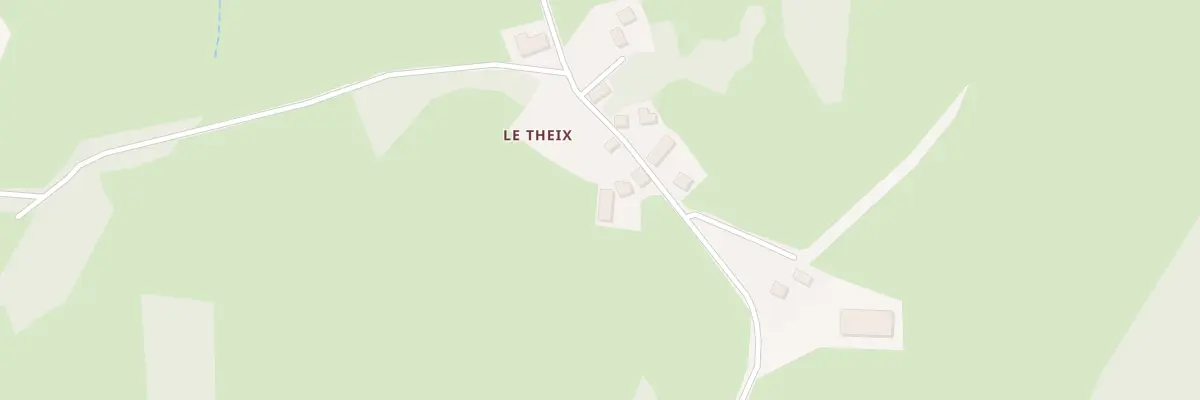 Plan du 4 Le Theix à Saint-Dizier-les-Domaines