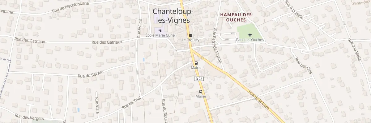 Plan du 4 Rue de Triel à Chanteloup-les-Vignes