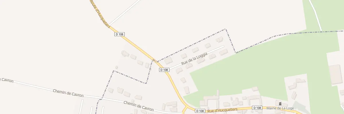 Plan du 2 Res la Loggia à La Loge