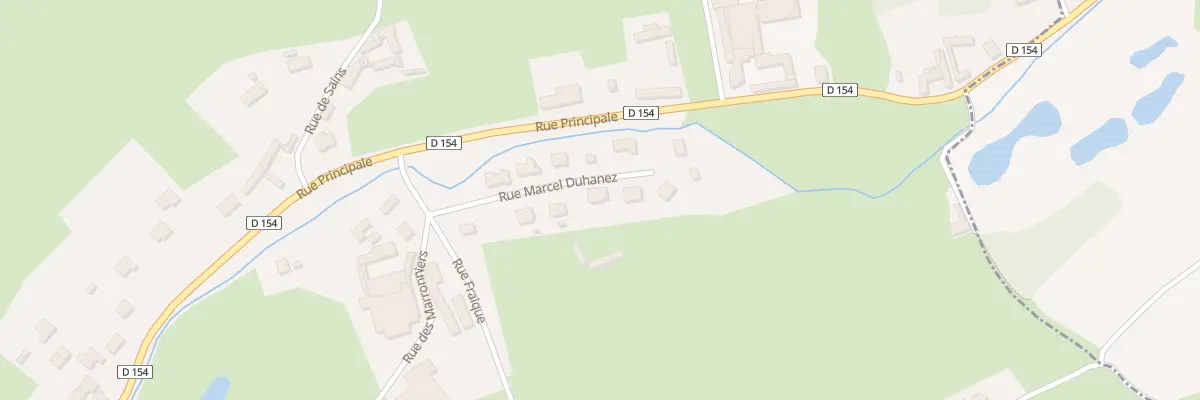 Plan du 12 Rue Marcel Duhanez à Wambercourt